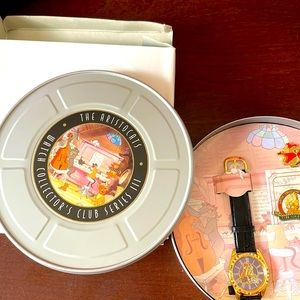 Disney Watch Collector’s Club Series III The Aristocats 7163/7500 New Vi…